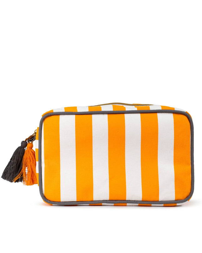 Megan Stripe Cosmetic Bag