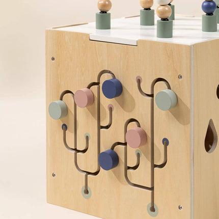 Wooden Activity Cube