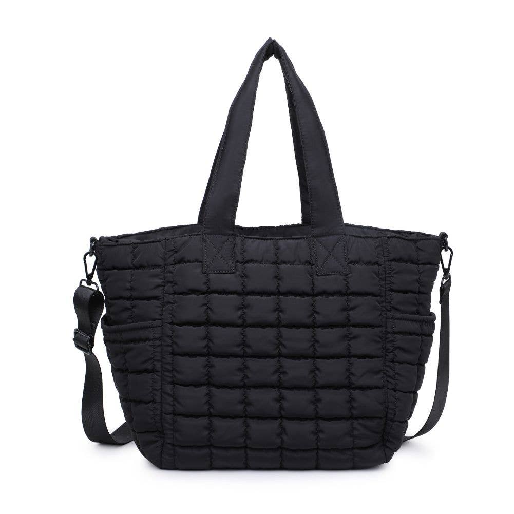 Dreamer - Quilted Puffer Nylon Tote