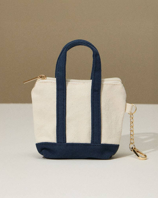 Mini Canvas Pouch Bag