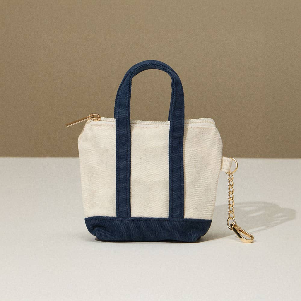 Mini Canvas Pouch Bag