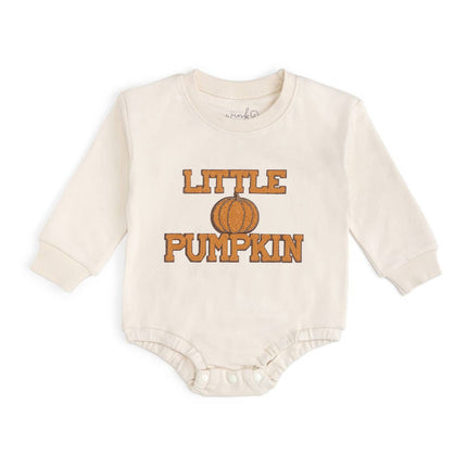 Little Pumpkin Patch Long Sleeve Romper - Baby Clothing Fall