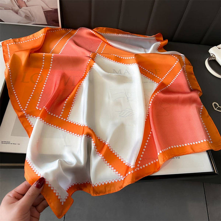 Geometric Print Scarf