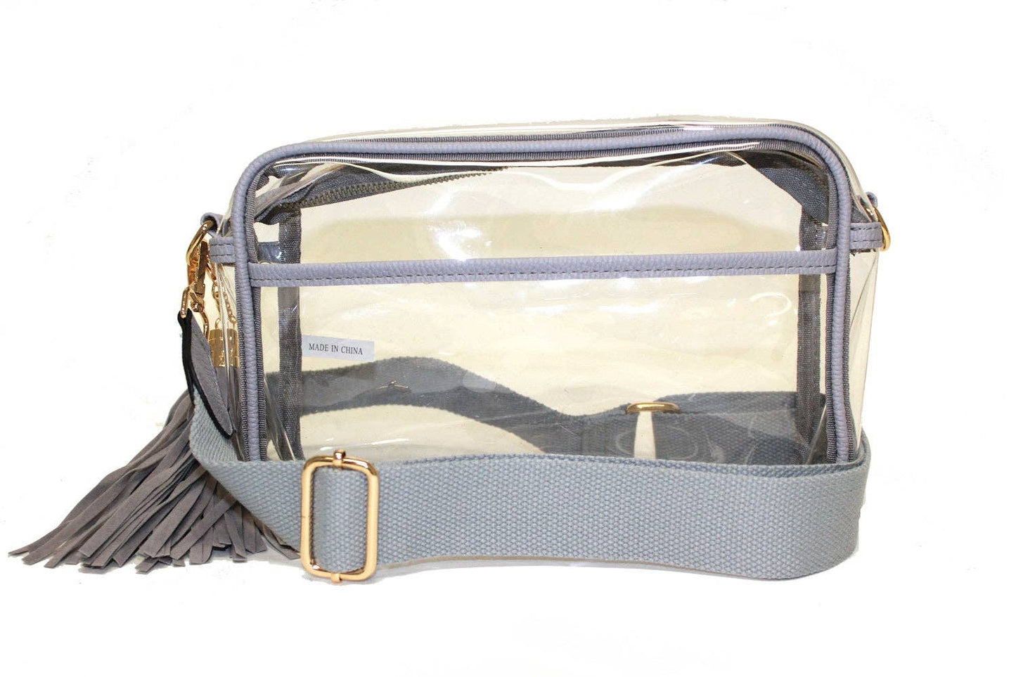Personalized Game Day Clear Crossbody Bag