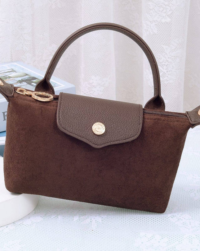 Penny Suede Mini Crossbody Bag