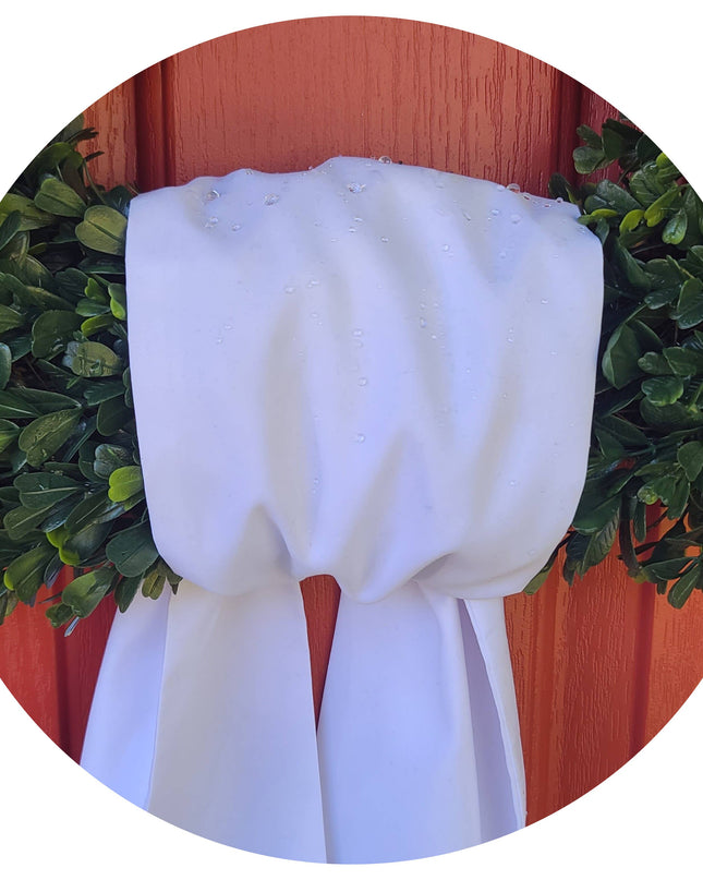 Personalized Outdoor Wreath Sash-Weather Resistant