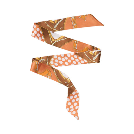Silk Fashion Bag Scarves for Handbags