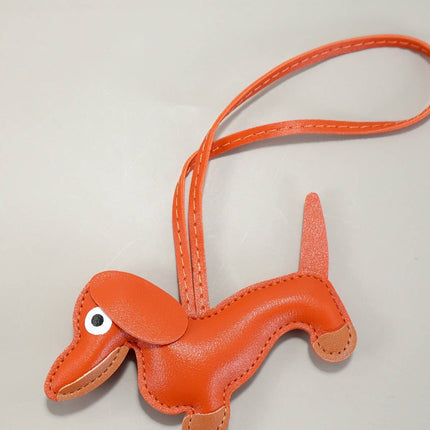TRENDING VEGAN LEATHER DOG BAG CHARM KEYCHAINS | 40KC112