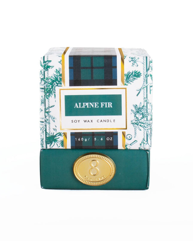 Alpine Fir Boxed Soy Wax Candle, 5.6oz