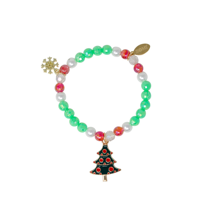 Christmas Holiday Stretchy Bracelet Tower