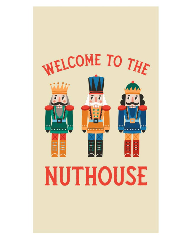Funny Christmas Paper Guest Towels | Nuthouse - 16ct