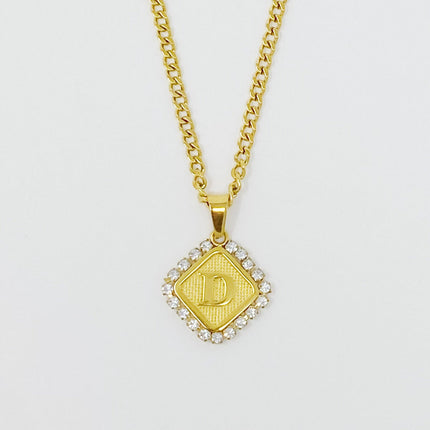 Aztec Delight Initial Necklace