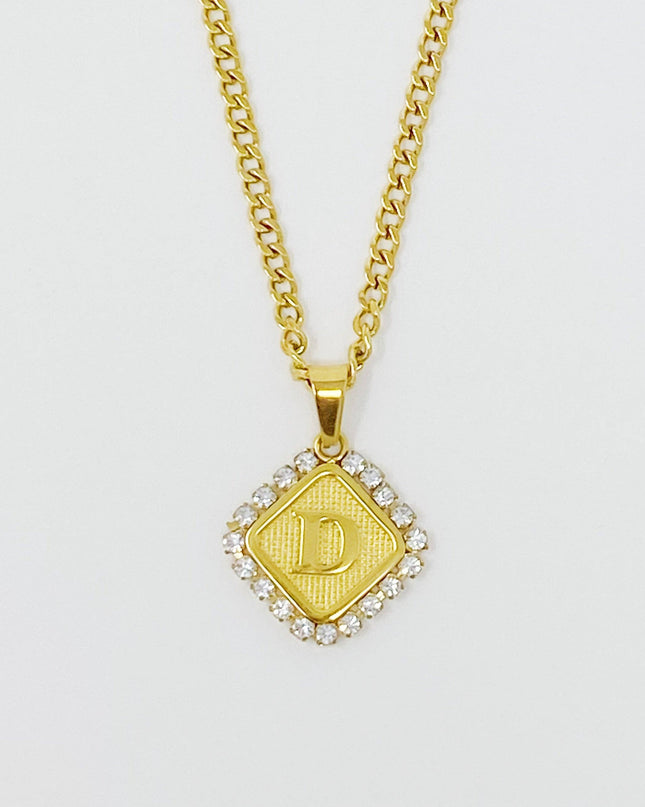 Aztec Delight Initial Necklace