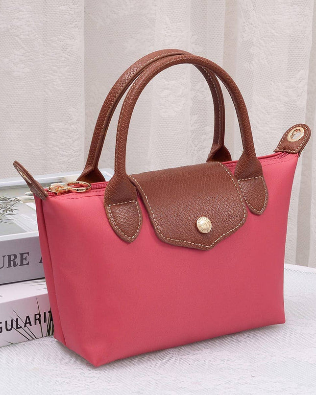 Britney Nylon Double Handle Crossbody Bag