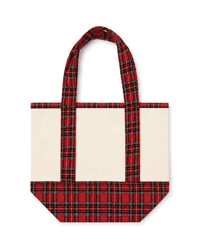 TARTAN  Canvas Mini Tote Bag