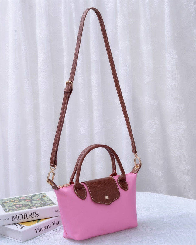Britney Nylon Double Handle Crossbody Bag