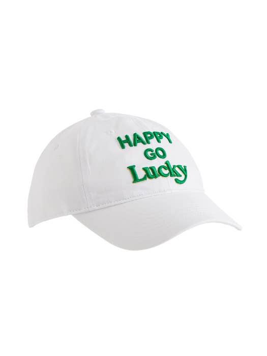 "HAPPY GO LUCKY" BALL CAP