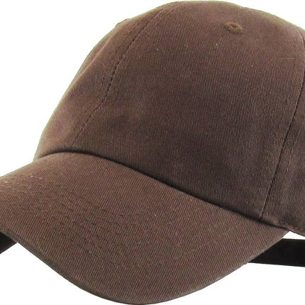 Blank Low Profile Cotton Baseball Cap