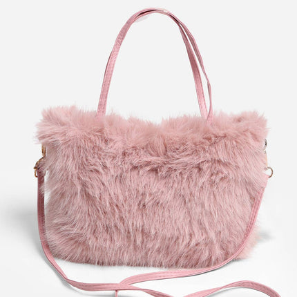 Faux Fur Mini Handbag