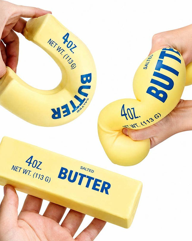 Butter Stick Shape Squeeze Squishy Toy