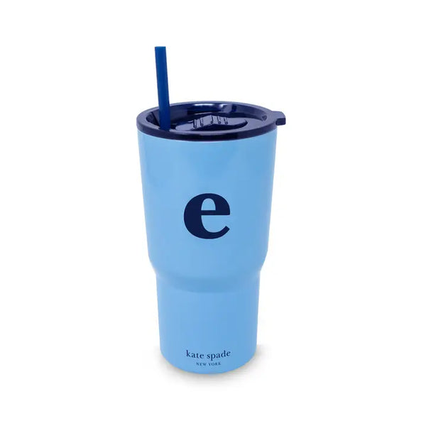 Just Mine Initial Stainless Steel Tumbler