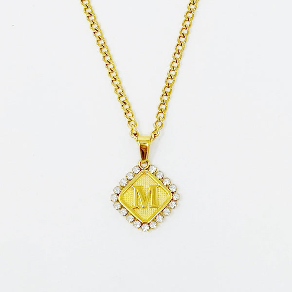 Aztec Delight Initial Necklace