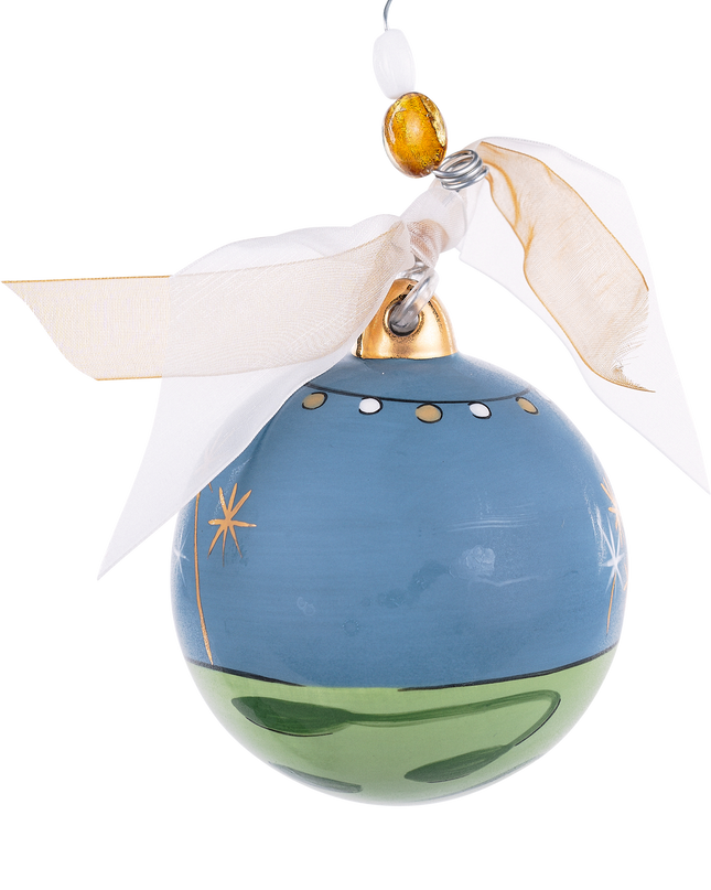 Just Married Sparklers Holiday Ornament