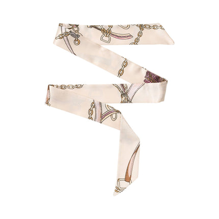 Silk Fashion Bag Scarves for Handbags