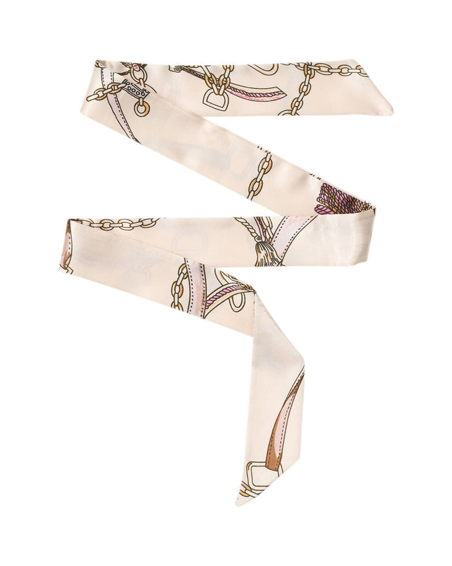 Silk Fashion Bag Scarves for Handbags