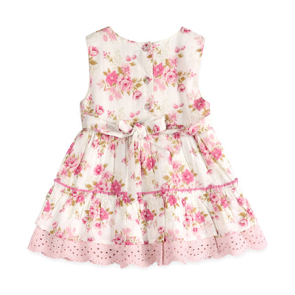 Camille Floral Baby Dress + Bloomer (Organic)