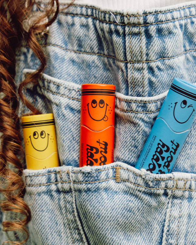 Lip Balm, Lil Poppies, Bloo Razzeloo