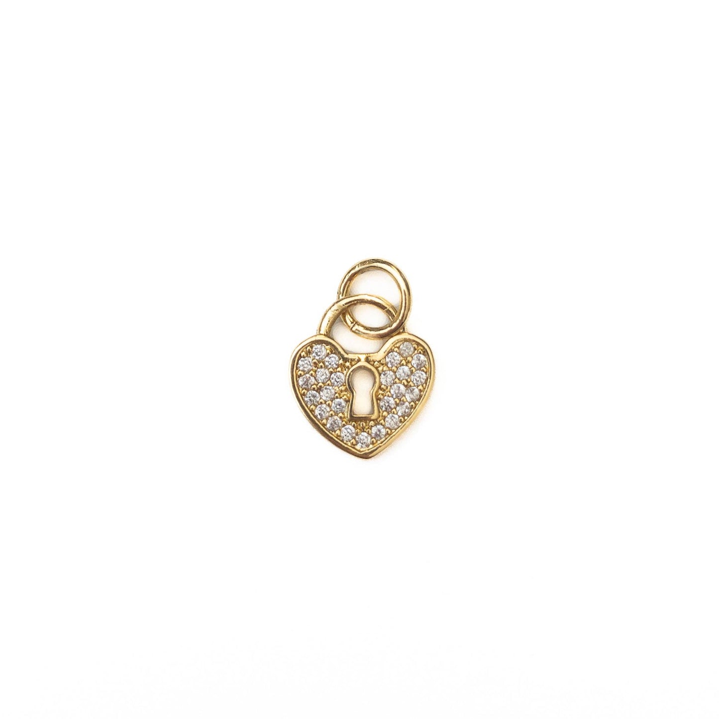 Heart Lock Charm