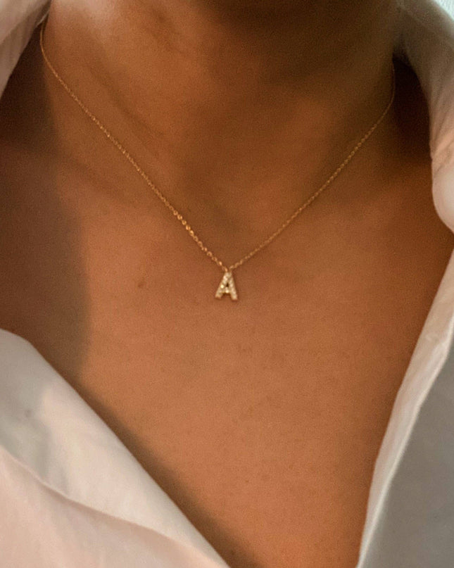 Understated Beauty Initial Necklace