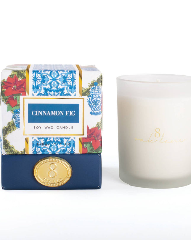 Cinnamon Fig 5.6oz Soy Wax Jar Candle