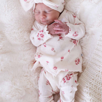 2pc Pointelle Crossover Top & Bottom | Precious Posies