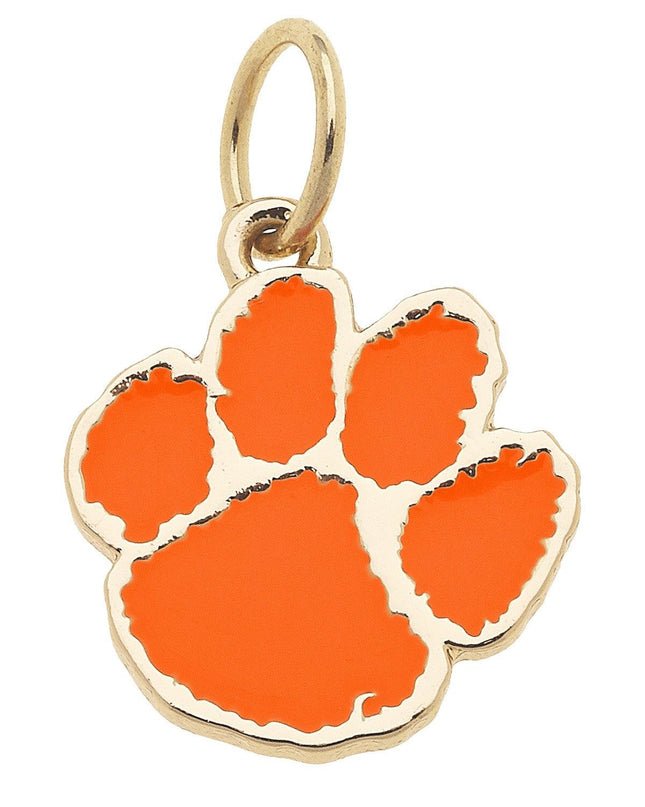 Clemson Tigers Enamel Logo Charm