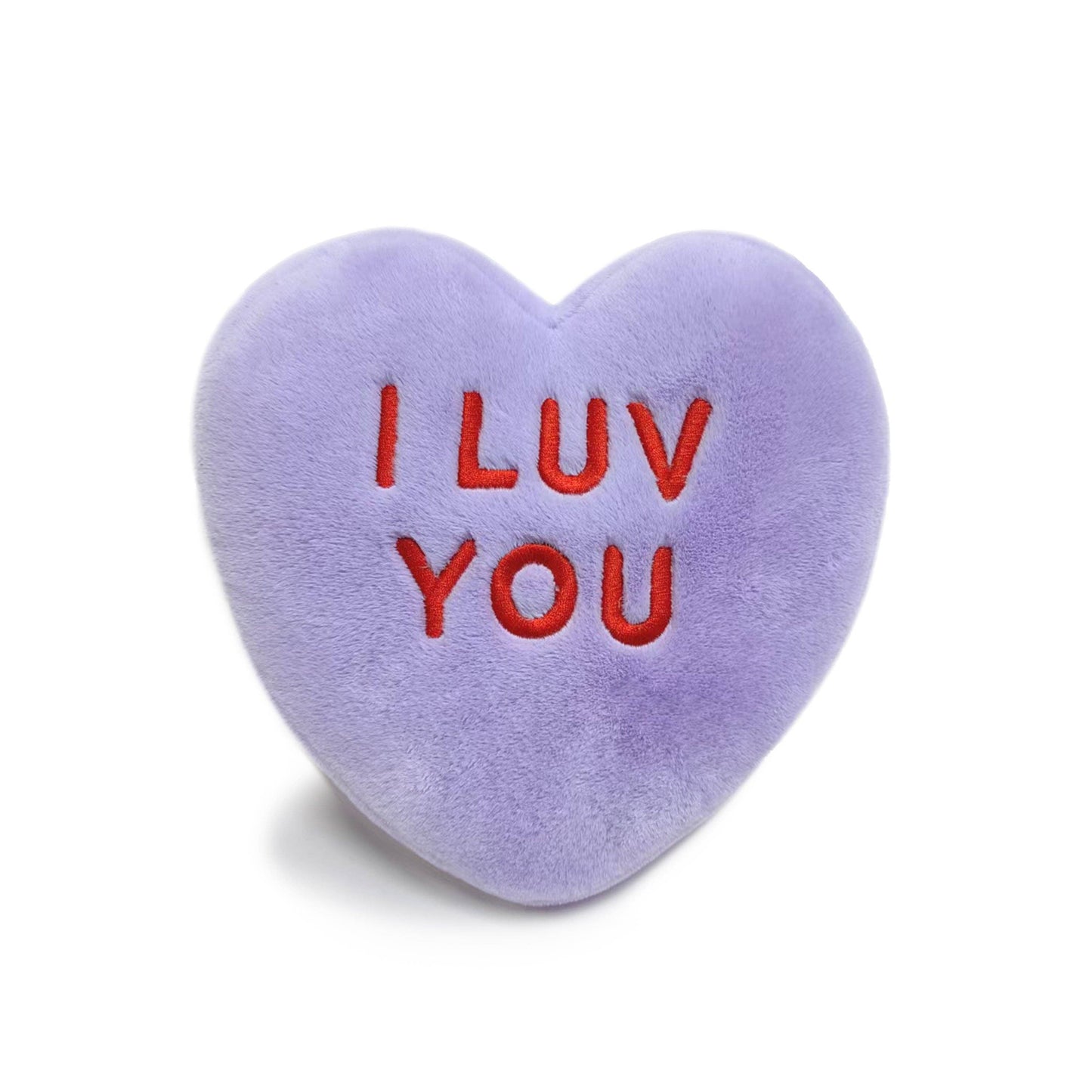 Sweethearts I LUV YOU Convo Heart Warmies