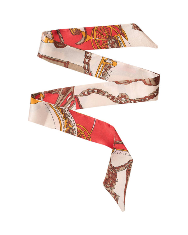 Silk Fashion Bag Scarves for Handbags