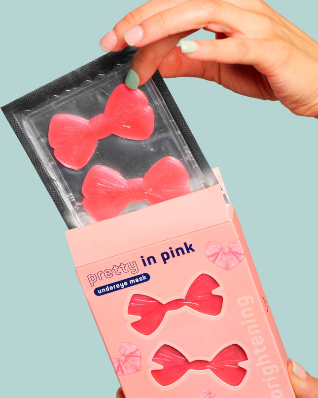 Valentine’s Day Pretty in Pink Brightening Undereye Masks