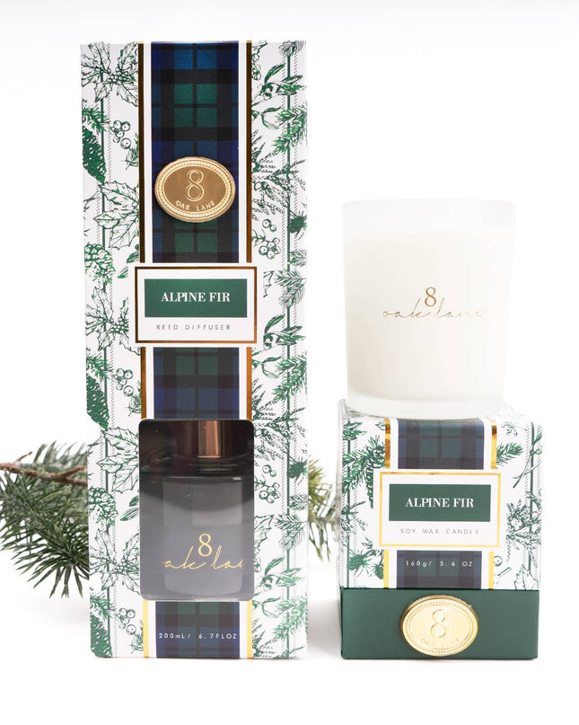 Alpine Fir Boxed Soy Wax Candle, 5.6oz