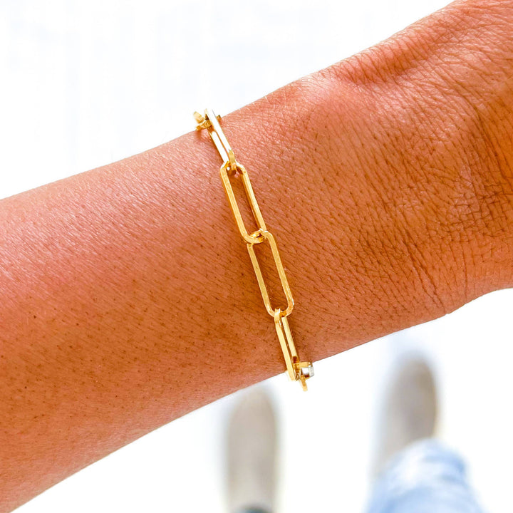 Paper Clip Bracelet