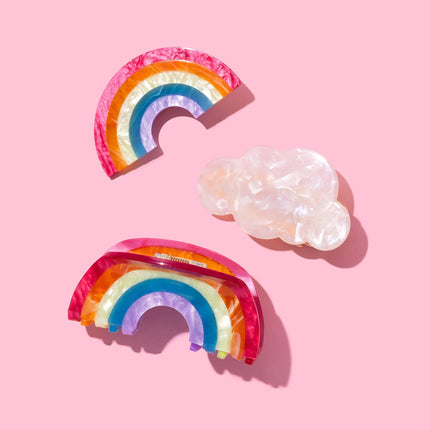 Claw Hair Clip - Rainbow