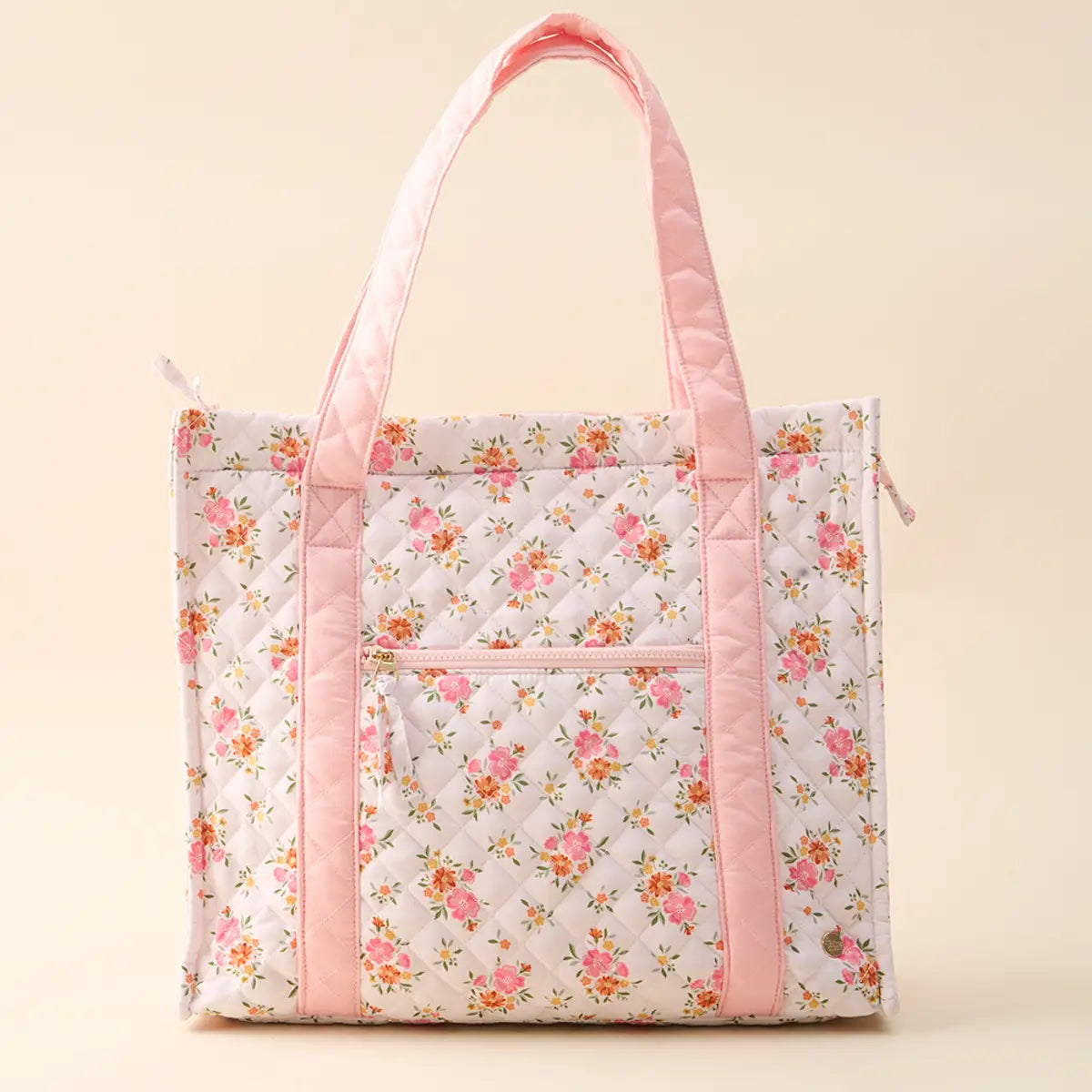 The Everyday Quilted Tote Bag– Endless Daydream Cream