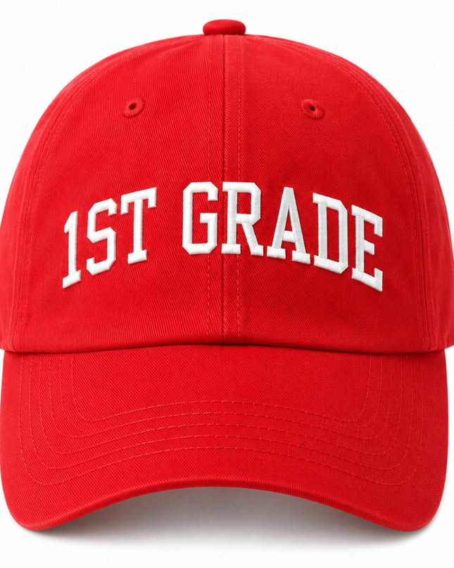 Back-to-School 1st Grade Baseball Hat