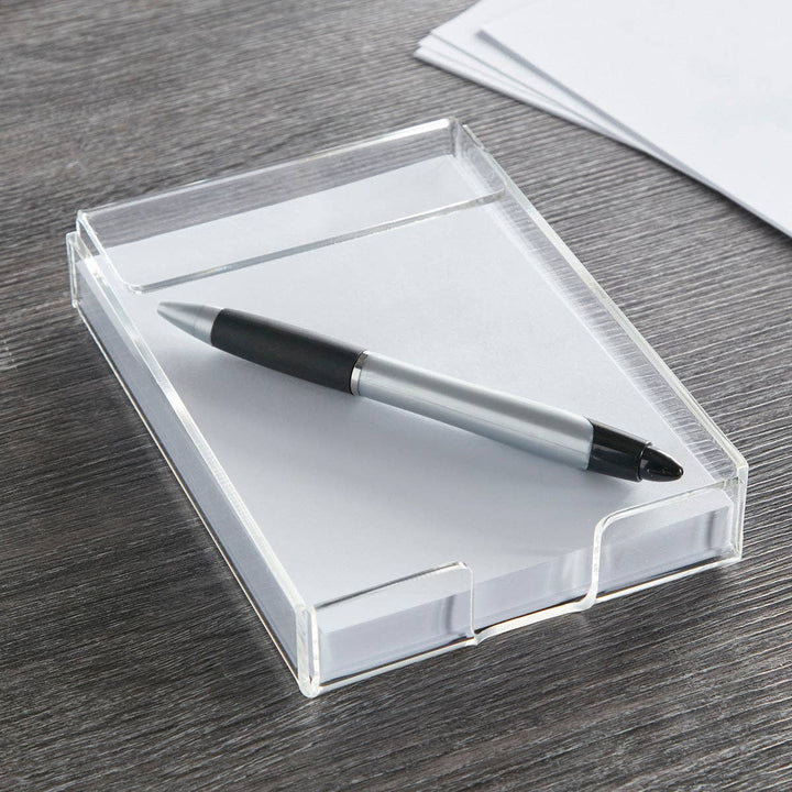 Personalized Acrylic Note Pad Holder