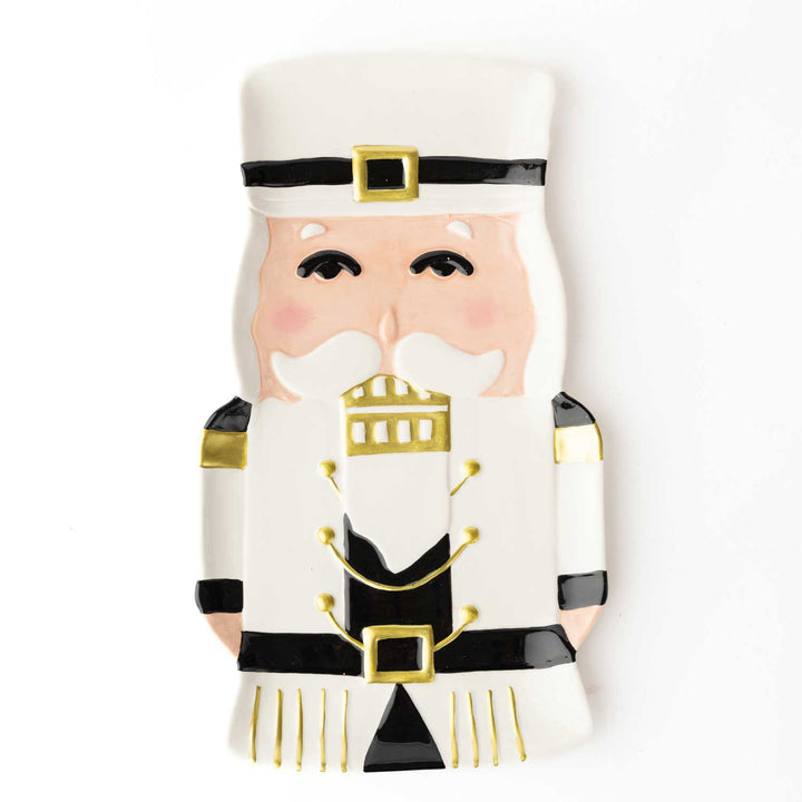 White Nutcracker Platter