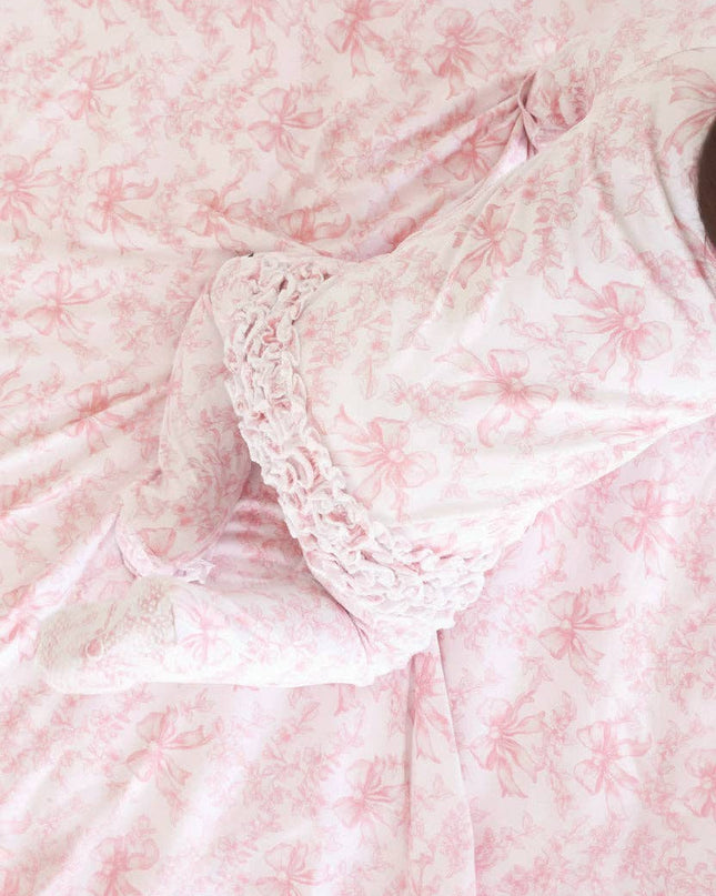 Fancy Frills Ruffle Zipper Footie