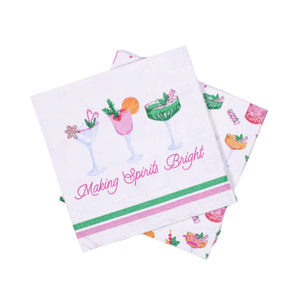 Making Spirits Bright Cocktail Napkins