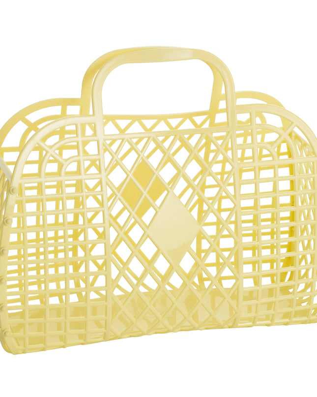 Retro Basket Jelly Bag - Large: Cream
