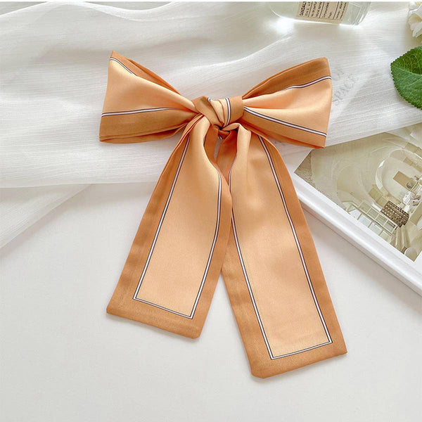 Long Thin Ribbon Scarf – Ponytail, Neck, or Purse_CWASC0726